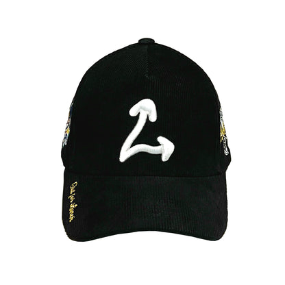 Time Series Hat - Black Truffle