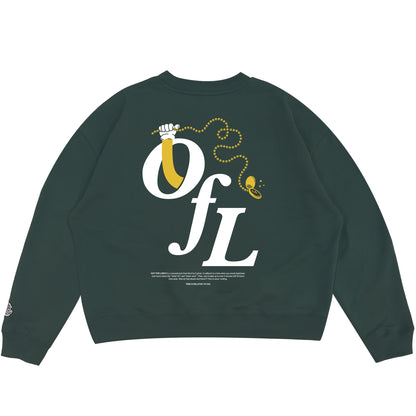 OFL Heavyweight Crewneck Sweatshirt - Avocado Toast