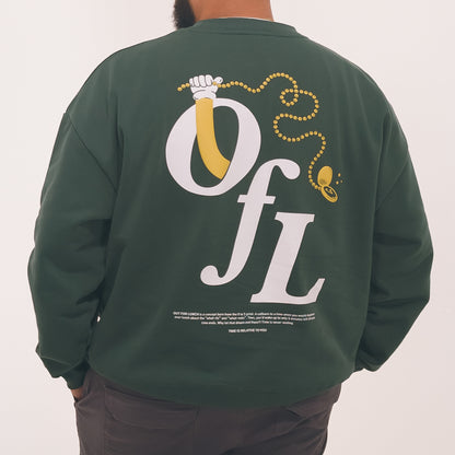 OFL Heavyweight Crewneck Sweatshirt - Avocado Toast