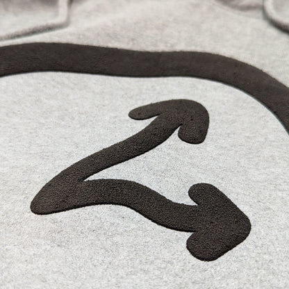 Clock Logo Heavyweight Hoodie - Poppy Seed