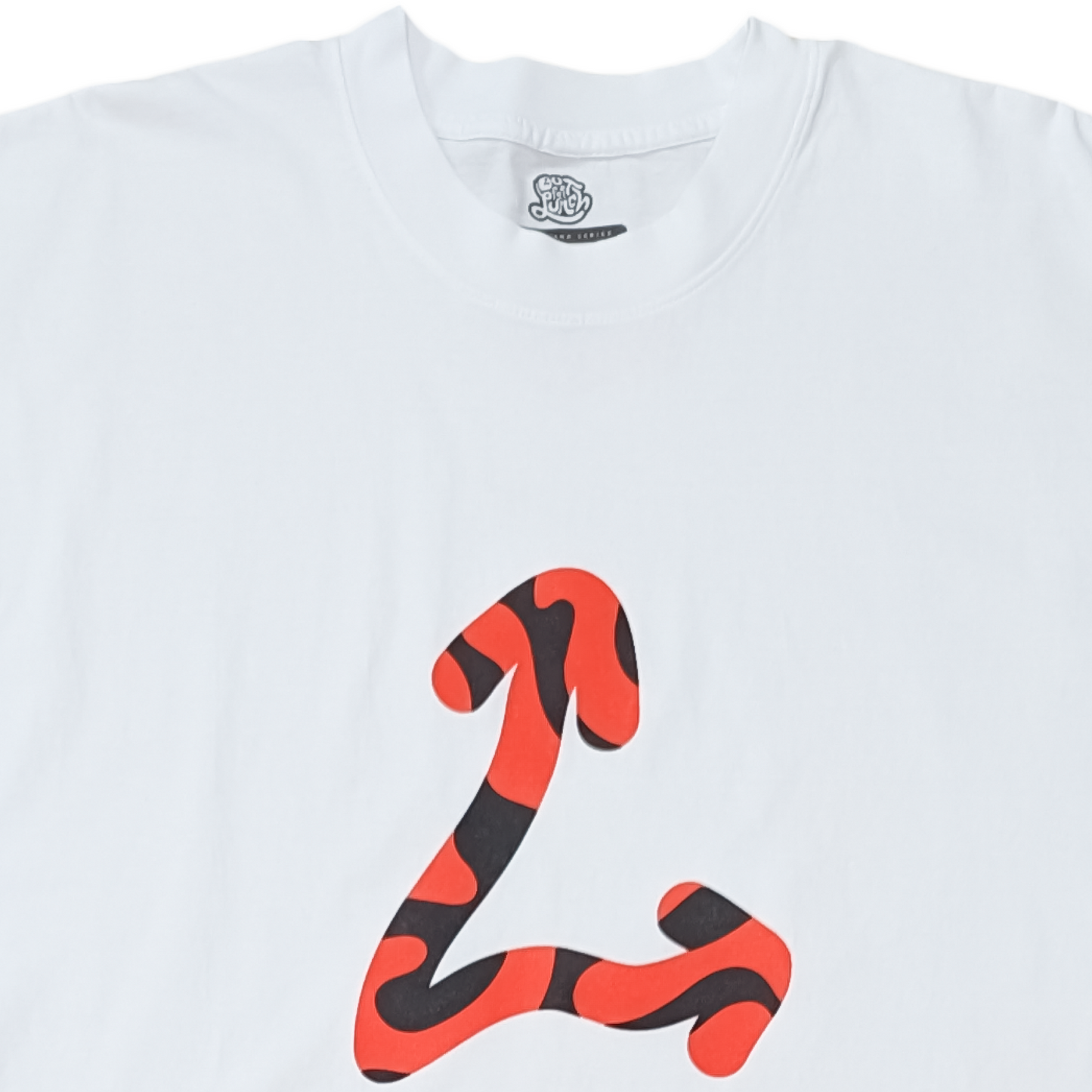 Clockhand T-shirt - Orange Cream Swirl