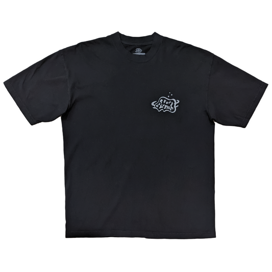 Swinging Clockman Short Sleeve Tee - Black Truffle