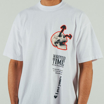 Wasted Time T-shirt - Sea Salt